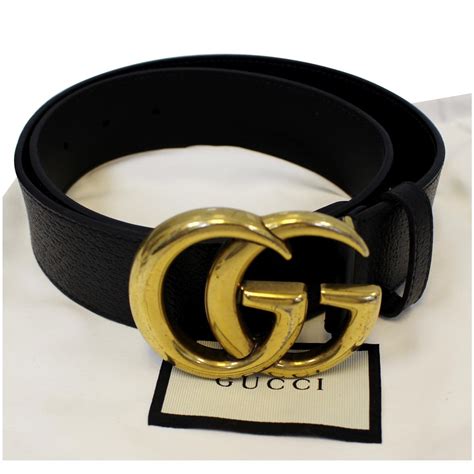 gucci ladies black leather belt|gucci belts women big buckle.